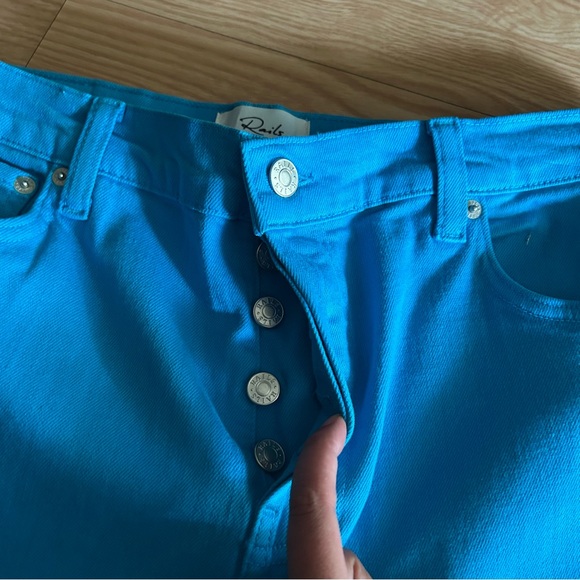 Rails Denim Aquarius The Getty High Rise Wide Leg Jeans Size 31 - Picture 3 of 11